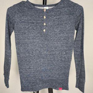 Levi's - Kids Long Sleeve Pajama Top - Levi Strauss & Co Blue